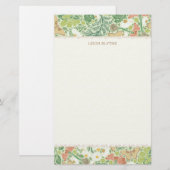 Kruiden, bessen, vlinder, gepersonaliseerde schrij briefpapier (Voorkant / Achterkant)