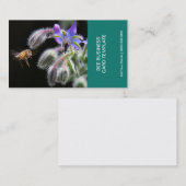 Kruiden Bloemen Fotografie Honing Bee Visitekaartje (Voorkant / Achterkant)