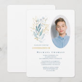 Kruiden Boeket Foto Uitnodiging (Voorkant / Achterkant)