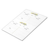 Kruiden Citroenen Botanische Gelijnde Recept Pagin Notitieblok (Schuin)