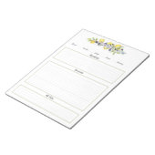 Kruiden Citroenen Botanische Recept Organizer Pagi Notitieblok (Schuin)