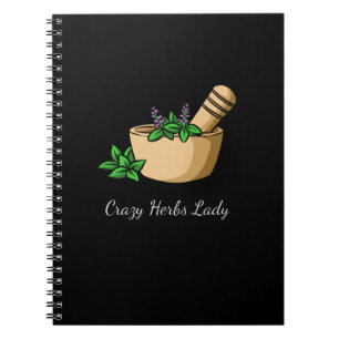 Kruiden - Crazy Herbs Lady Notitieboek