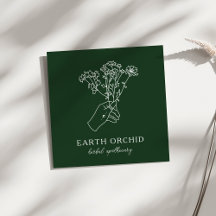 Kruiden- en bloemenkruidenwinkel groen