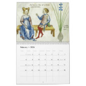 KRUIDEN EN BOTANICALS, middeleeuwse  Kalender (Feb 2026)