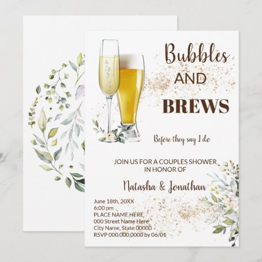 Kruiden- en brauweschol kaart (Voorkant / Achterkant)