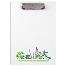 Kruiden en lavender Clip Board