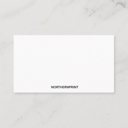 Kruiden en mes op een snijplank visitekaartje (Achterkant)