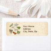 Kruiden en specerijen Adresetiketten Etiket (Insitu)