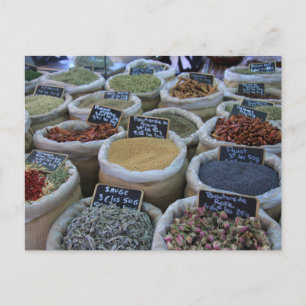 Kruiden en specerijen briefkaart