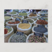 Kruiden en specerijen briefkaart (Voorkant)