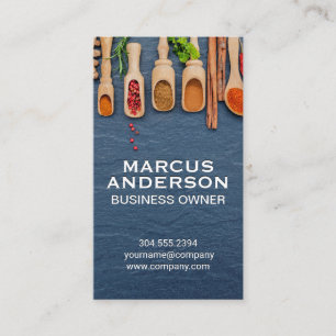 Kruiden en specerijen   Kookingrediënten Visitekaartje