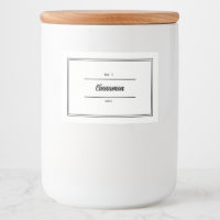 kruiden en specerijen potje label