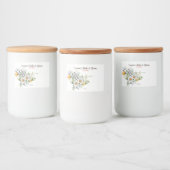  kruiden- en specerijlabels voedselcontainer etiket (Flessen)