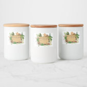 kruiden- en specerijlabels voedselcontainer etiket (Flessen)