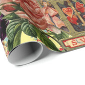 KRUIDEN EN STROOMSTROOMPAPIER CADEAUPAPIER (Rol Hoek)