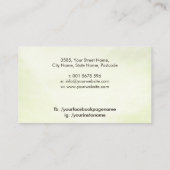 Kruiden en Tincturen Tekening Visitekaartje (Achterkant)