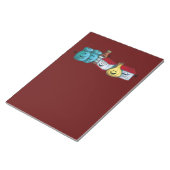 Kruiden Groeten! Leuke grillige kerst Notitieblok (Schuin)