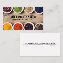 Kruiden in Ramekins Visitekaartje