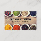 Kruiden in Ramekins Visitekaartje (Voorkant)