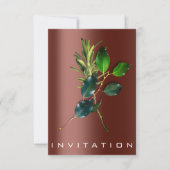 Kruiden Italiaans Chef Eten Duurzaamheid BROWN Kaart (Voorkant)