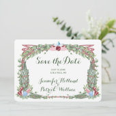 Kruiden Keltische Salie & Kristallen Bewaar de Dat Save The Date (Staand voorkant)