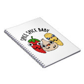 Kruiden Kruiden Baby Grappig Eten Grappen  Notitieboek (Rechterzijde)