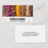 Kruiden kruiden | koken visitekaartje (Voorkant / Achterkant)