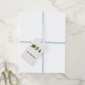 Kruiden, kruidenthema cadeaulabel (Met Touw)