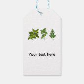 Kruiden, kruidenthema cadeaulabel (Achterkant)