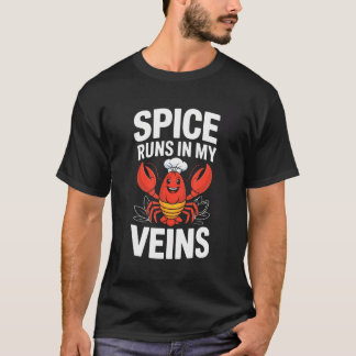 Kruiden lopen door mijn aderen Grappige Cajun T-shirt