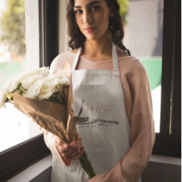 Kruiden met Friendship Chop en kletsen Lang Schort