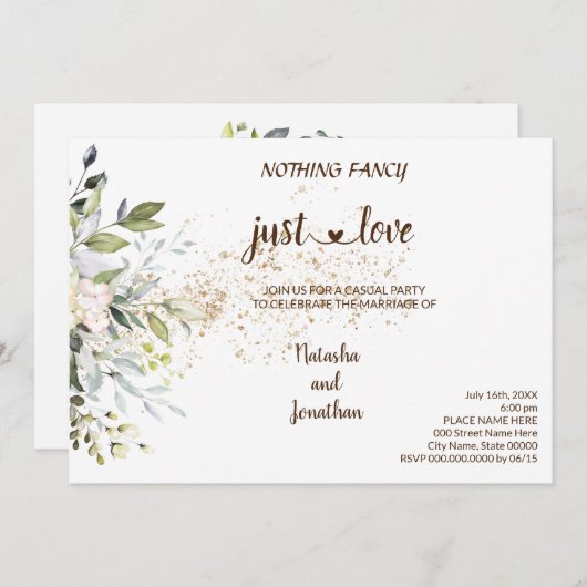 Kruiden Niks Gewoons gewoon Vluchten Kaart (Voorkant / Achterkant)