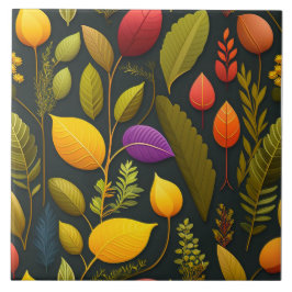 Kruiden Ontwerp Keramische Tegel Tegeltje