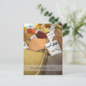 Kruiden - oosterse bazaar - Arabisch wenskaart Briefkaart (Staand voorkant)