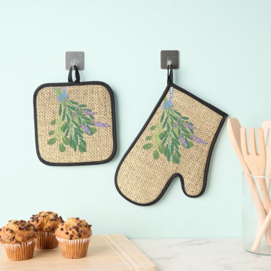Kruiden Ovenwant & Pannenlap Set (Insitu(Ophanging))