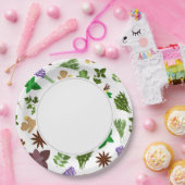 Kruiden Papieren Bordje (Feest)