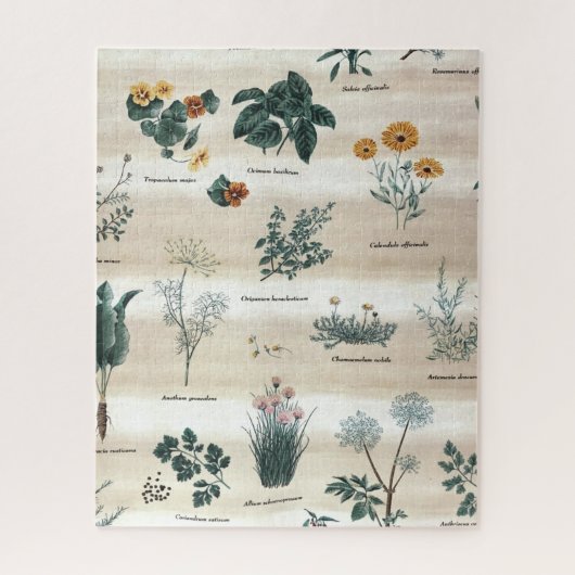 Kruiden Planten Flowers Legpuzzel (Verticaal)