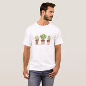 Kruiden sage rosemary thyme herb tuin keuken t-shirt (Voorkant volledig)