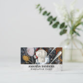 Kruiden specerijen | Chef-Pet en -gereedschap Visitekaartje (Staand voorkant)