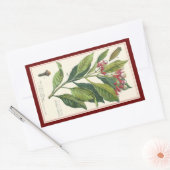  kruiden specerijen, handschoenen, Plant Rechthoekige Sticker (Envelop)