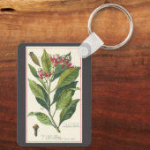 Kruiden Specerijen, Kruidnagels Plant Sleutelhanger (Achterkant)