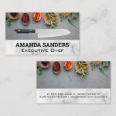 Kruiden specerijen | Levensmiddelen Visitekaartje (Voorkant / Achterkant)