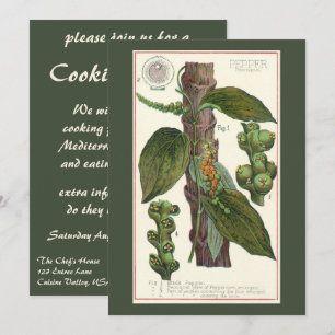 kruiden specerijen, zwart Plant Kaart