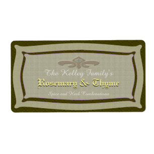 Kruiden & Spice U Pick Kleur Product Etiket