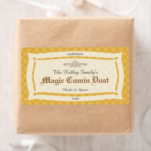 Kruiden & Spice U Pick Kleur Product met Datum Etiket (Insitu)