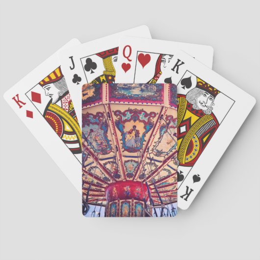  kruiden Swing Fairground Ride Pokerkaarten (Achterkant)