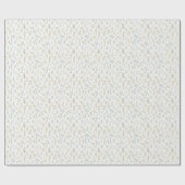 Kruiden Takjes Micro Botanisch Herhalend Patroon Cadeaupapier (Vlak)