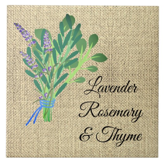 Kruiden Tegeltje (Voorkant)