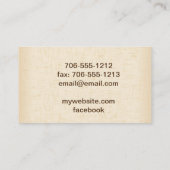 Kruiden uit de Provence Visitekaartje (Achterkant)