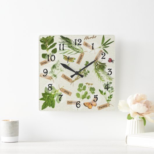 Kruiden Vierkante Klok (Huis)